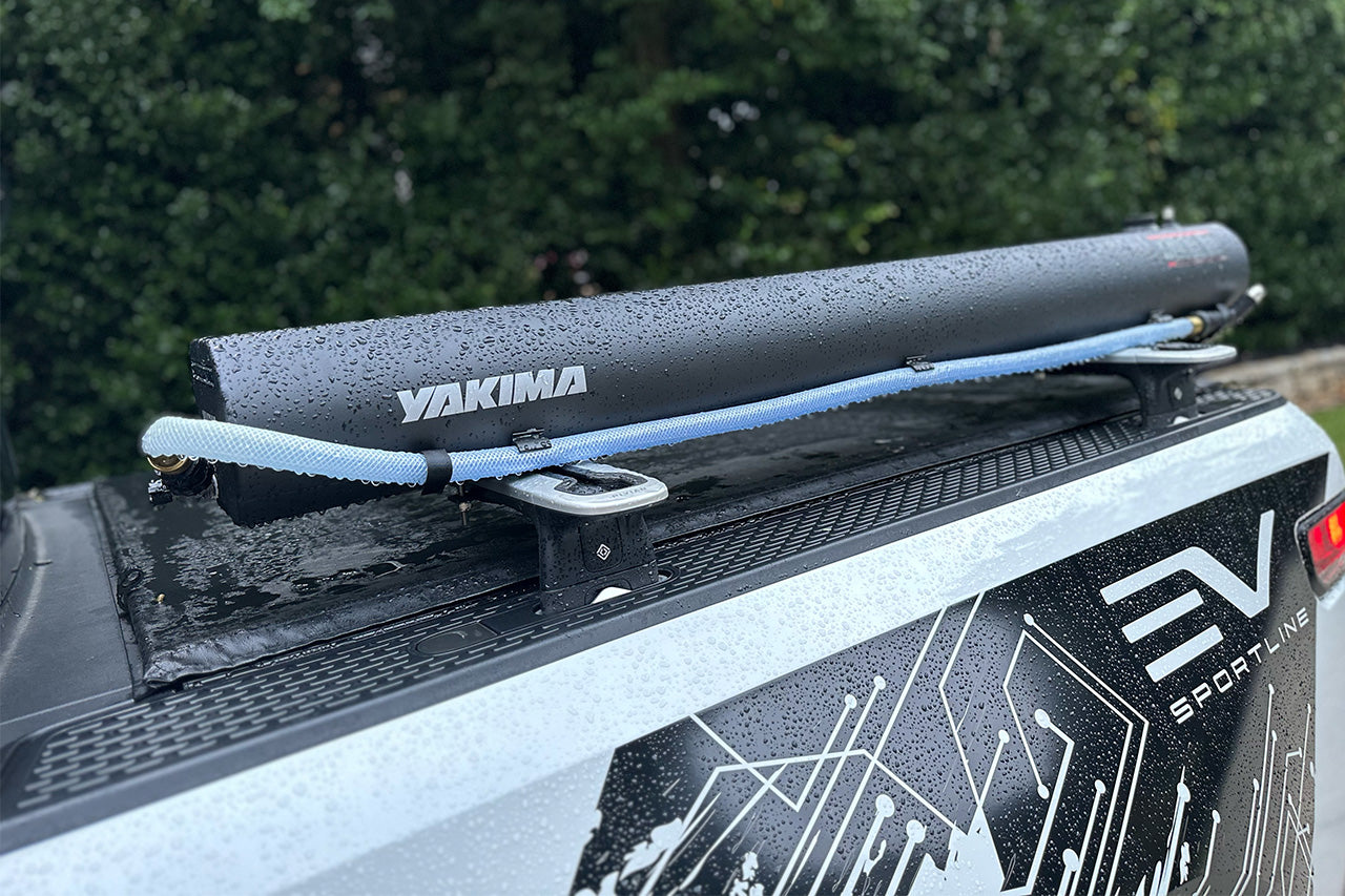 Yakima Overland RoadShower Portable Pressurized Water Storage for Rivian R1T / R1S