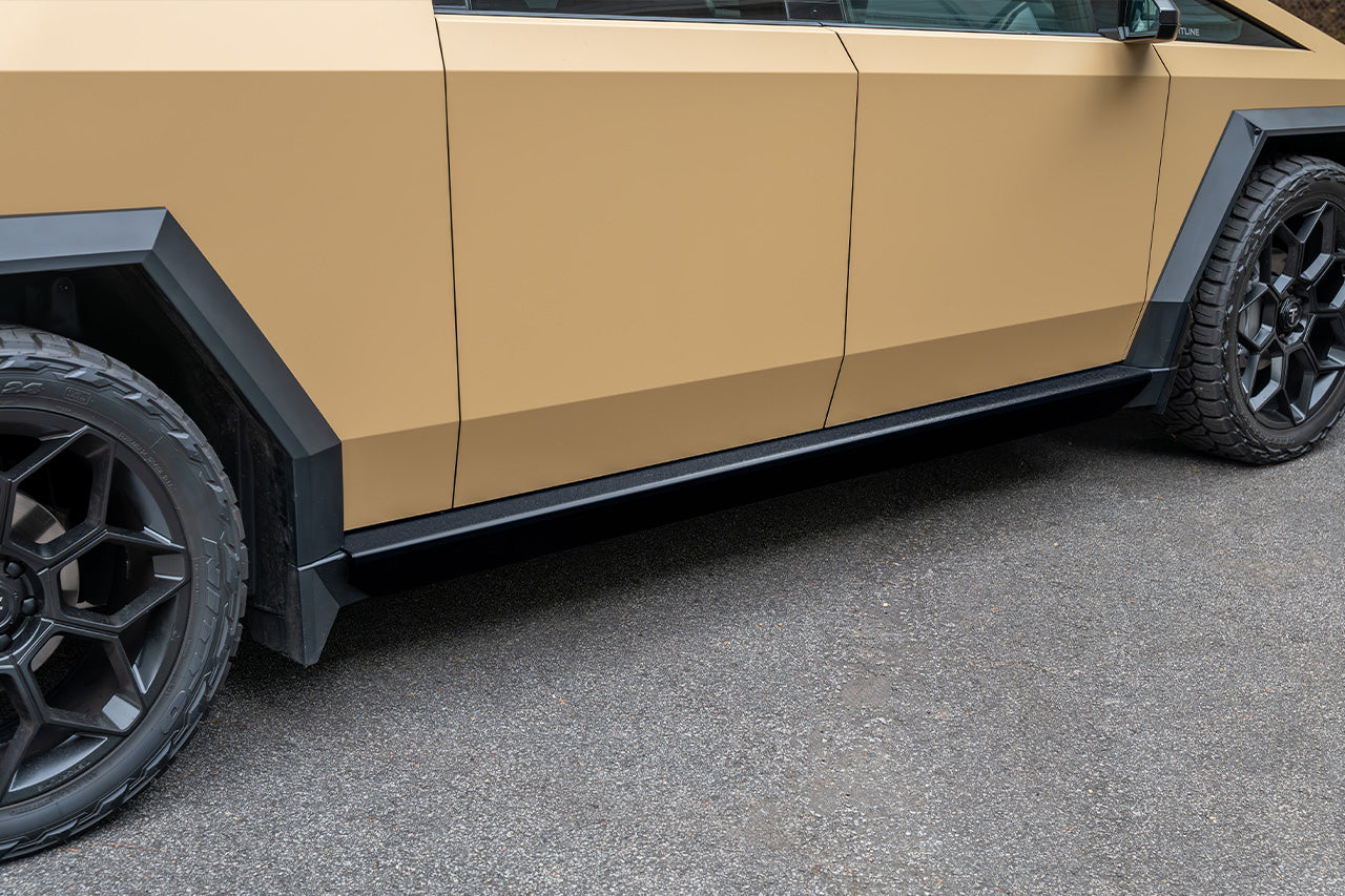 T Sportline Tesla Cybertruck Lower Rocker Cladding Side Step Running Board