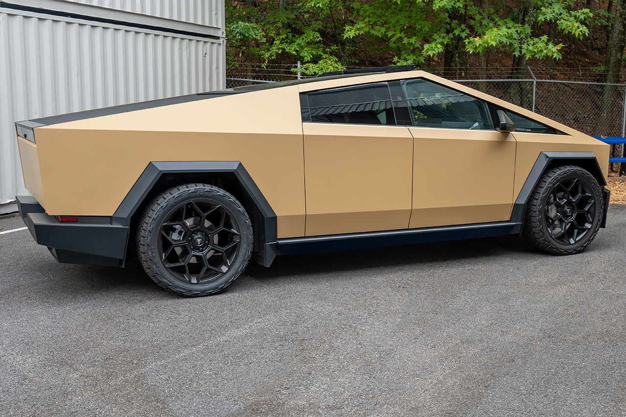 T Sportline Tesla Cybertruck Lower Rocker Cladding Side Step Running Board