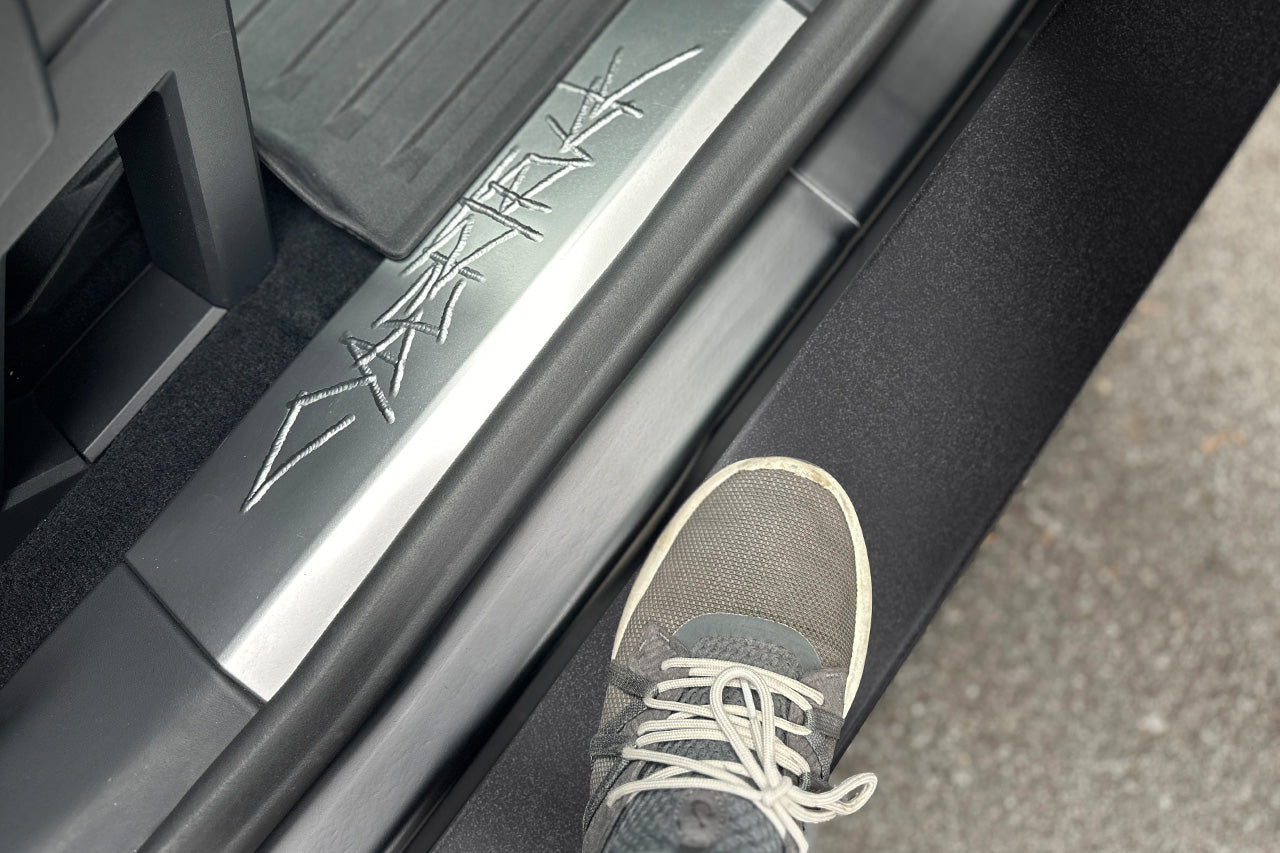 T Sportline Tesla Cybertruck Lower Rocker Cladding Side Step Running Board