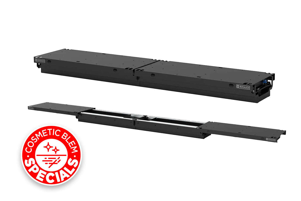 OPEN BOX SPECIAL! Team 1EV RMAXX Gear Tunnel Dual Slide Out Trolley Sled and Storage Chests & Boxes for Rivian R1T