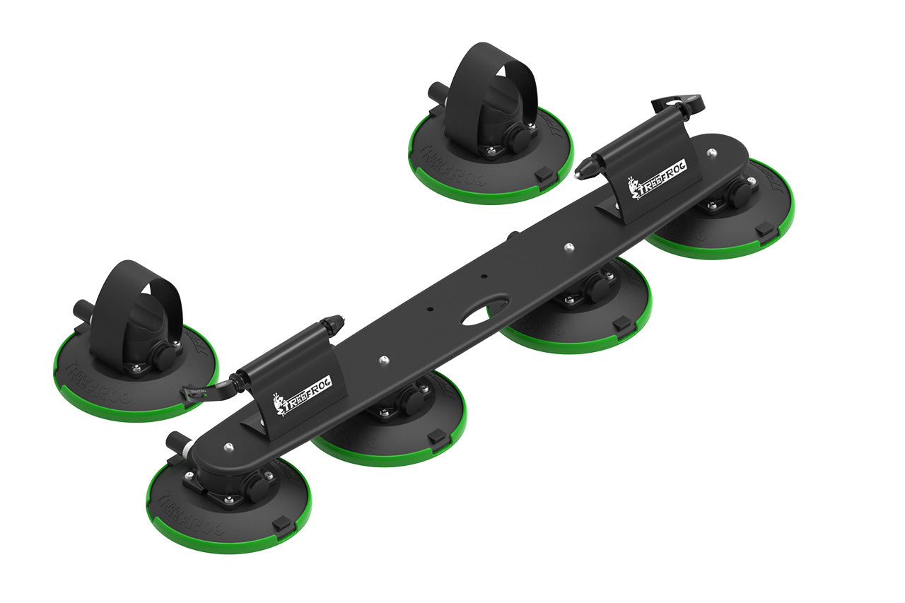 TreeFrog Elite 2 Vacuum Mounted Roof Mount Road & Mountain 2-Bike Rack