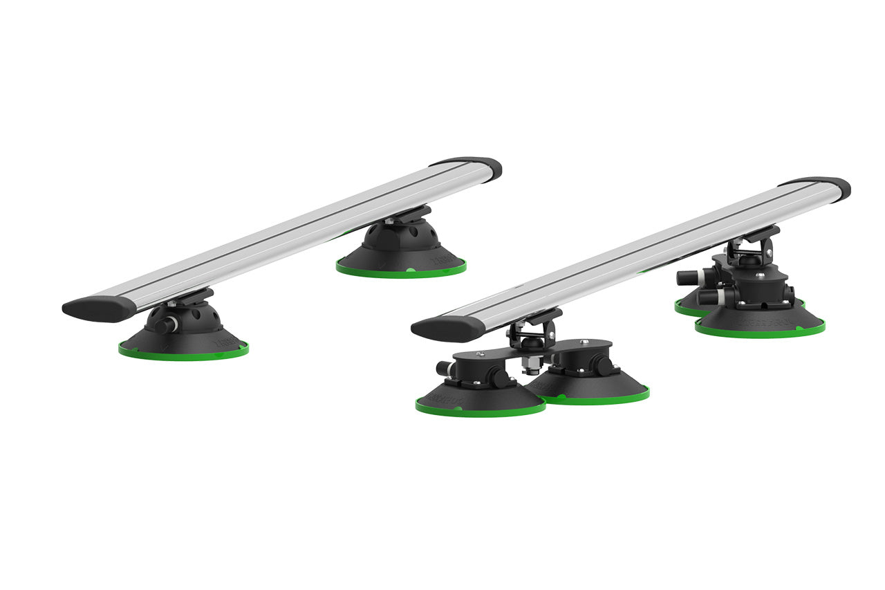TreeFrog Pro Vacuum Mounted Crossbar Multi-Sport & Cargo Roof Rack
