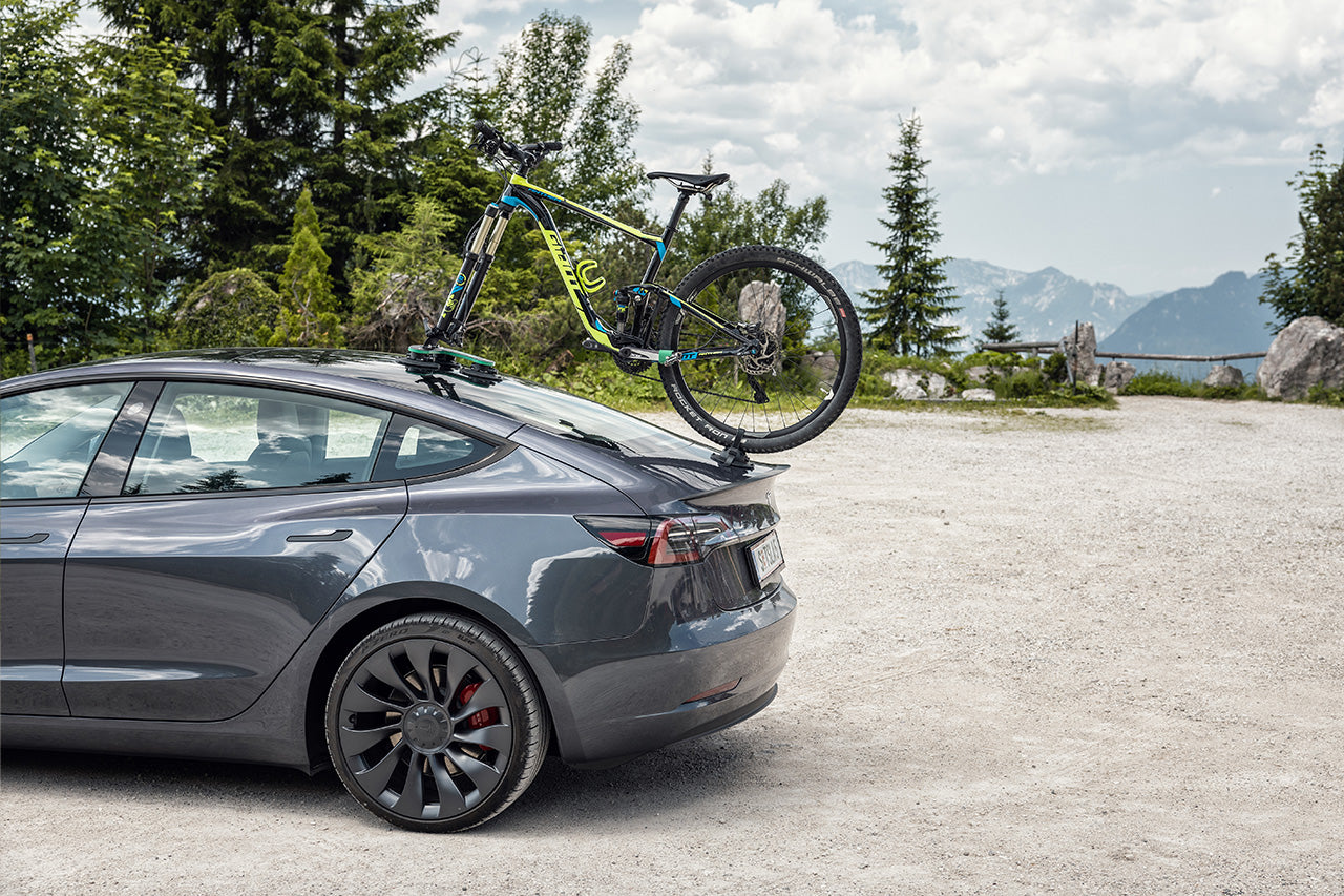 TreeFrog Pro 1 Vacuum Mounted Roof Mount Road & Mountain Bike Rack