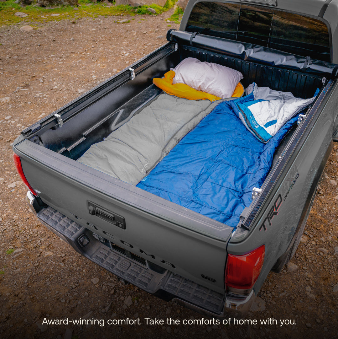 Luno Premium AIR Toyota Tacoma Truck Bed Mattress for Camping or Adventuring