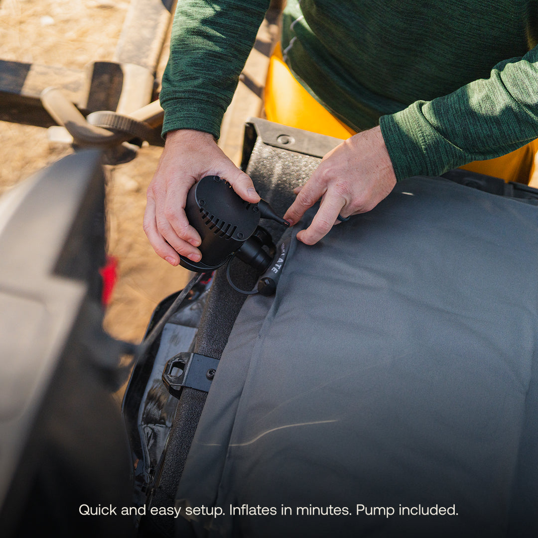 Luno Premium AIR Jeep Gladiator Truck Bed Mattress for Camping or Adventuring