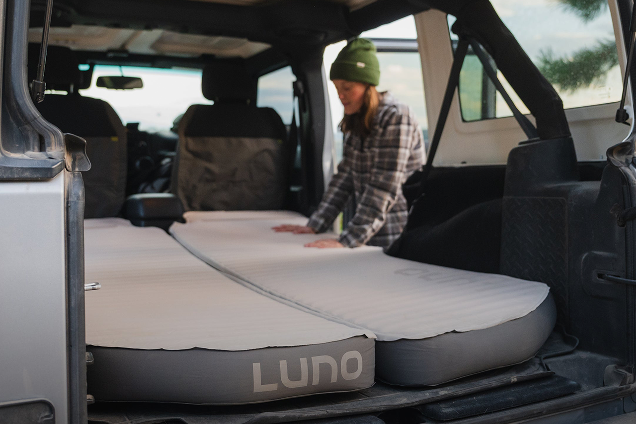 Luno AIR+FOAM PRO Rear Cabin Mattess for Jeep Wrangler Unlimited