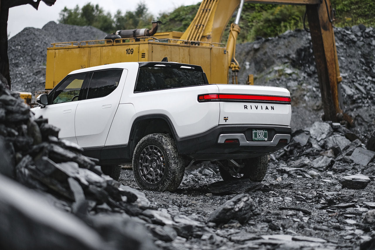 Voltaic 20" Flow Forged Wheels & Tire Packages by Black Rhino for Rivian R1T / R1S