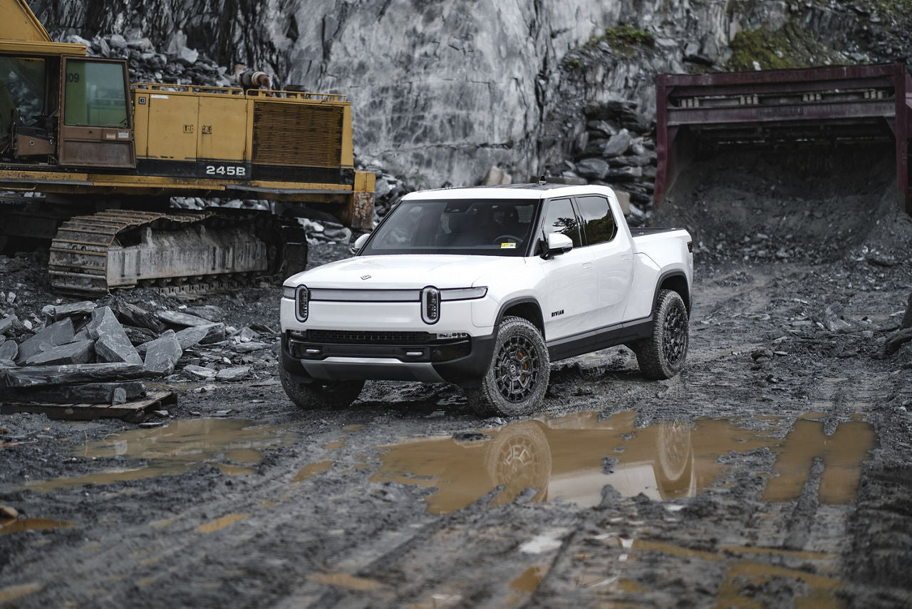 Voltaic 20" Flow Forged Wheels by Black Rhino for Rivian R1T / R1S