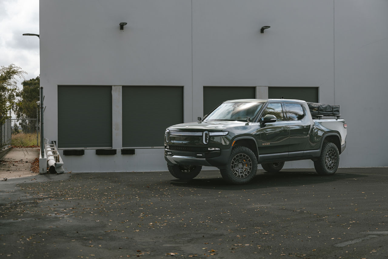 Voltaic 20" Flow Forged Wheels by Black Rhino for Rivian R1T / R1S