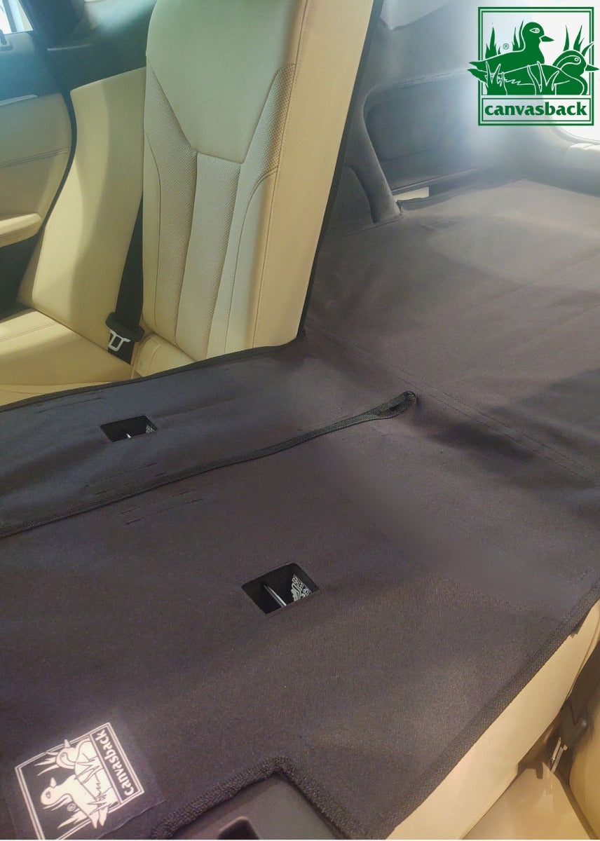 Rear Cargo and Back Seat Down Canvasback Liner and Surface Covers for BMW i4