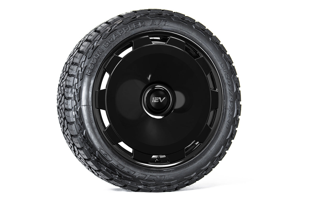 ETM 24" GMC Hummer EV Fully Forged Lightweight Wheel & Tire Package (Set of 4 or 5)