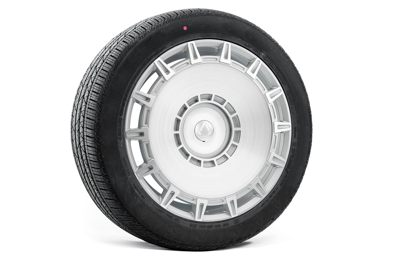 Apollo 24" Cadillac Escalade IQ IQL Full Face Wheel & Tire Package (Set of 4 or 5)