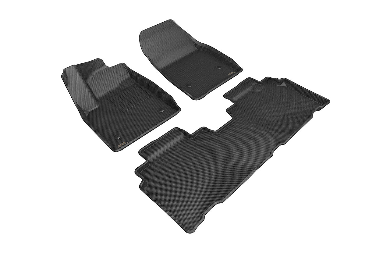 Cadillac Lyriq 2023 - 2025 MAXpider 3D Kagu All Weather Custom Fit Floor Mats