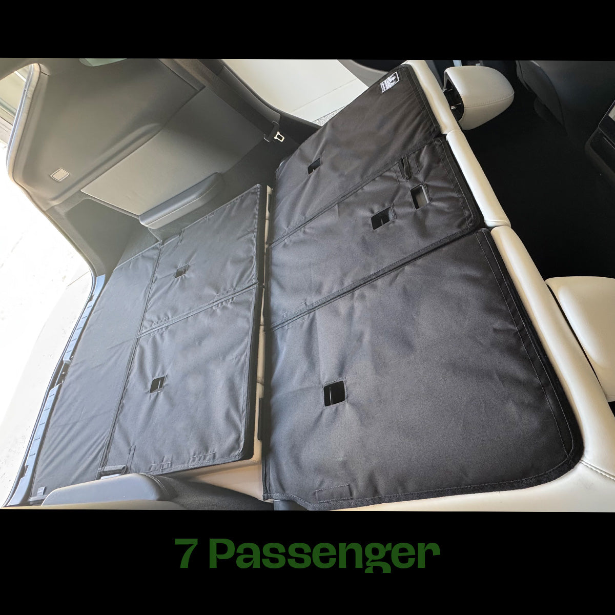 Rear Cargo and Back Seat Down Canvasback Liner and Surface Covers for Tesla Model Y Juniper