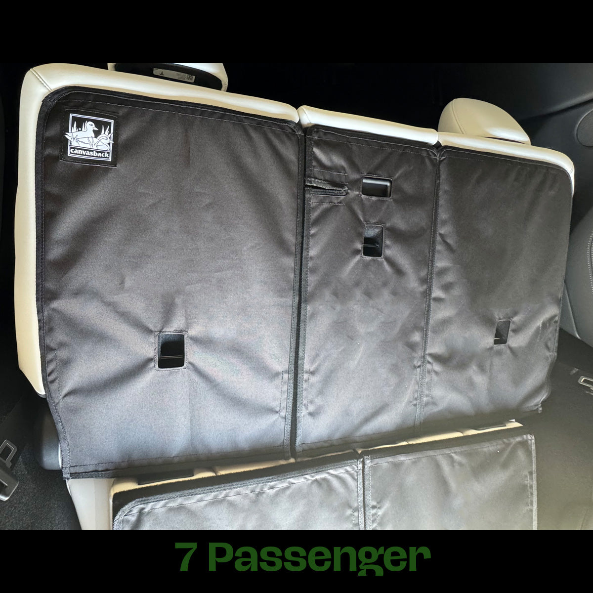 Rear Cargo and Back Seat Down Canvasback Liner and Surface Covers for Tesla Model Y Juniper