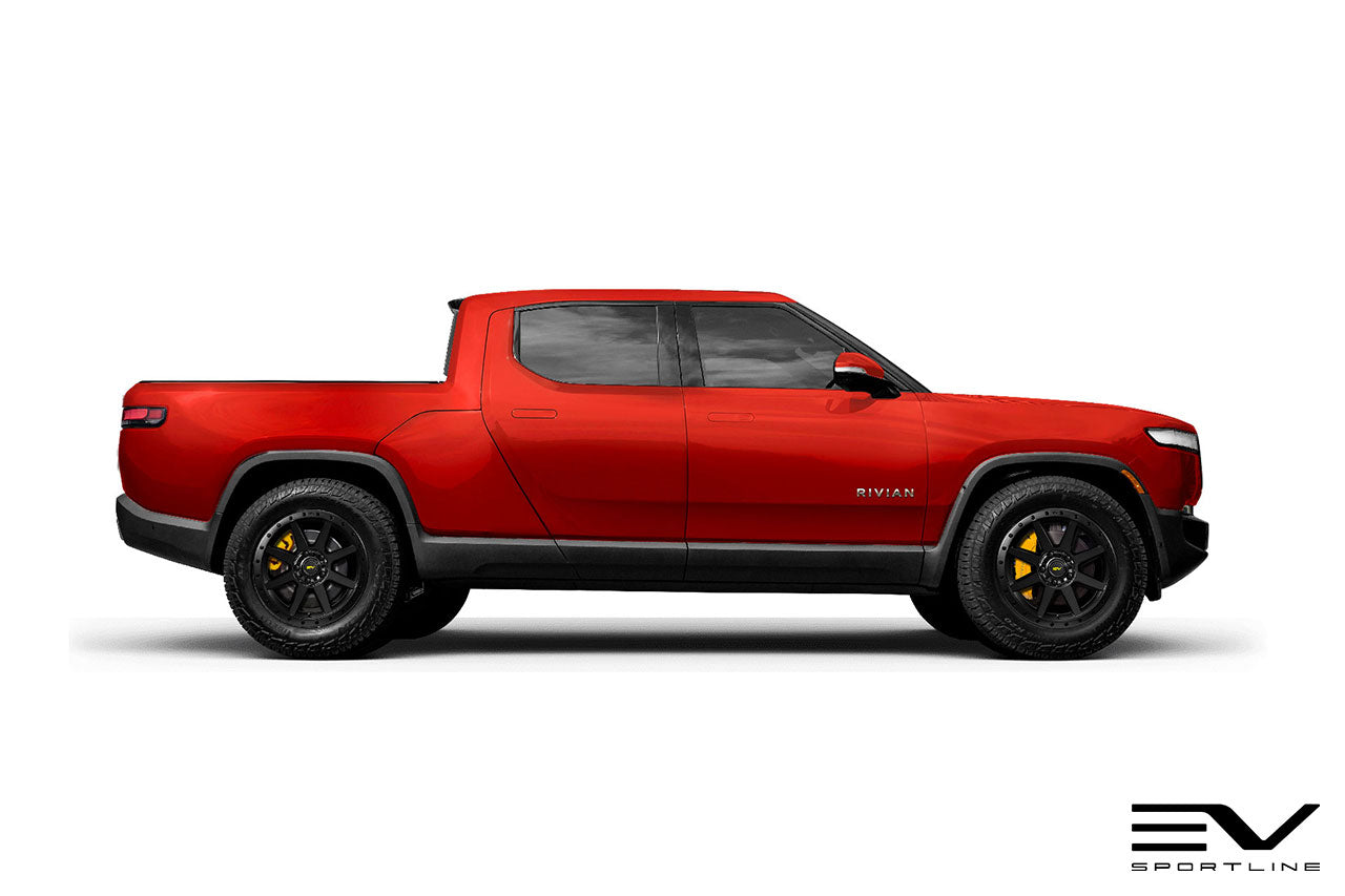 Team 1EV R800 Compass 8 Spoke 20" Flow Forged Wheels & Tire Packages for Rivian R1T / R1S
