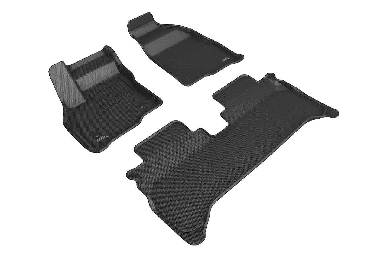Chevrolet Bolt EUV 2022 2023 MAXpider 3D Kagu All-Weather Custom Fit Floor Mats