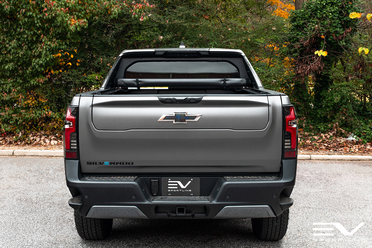Chevy Silverado EV / Sierra EV Truck Lo Pro Soft Roll-up Tonneau Roll-up Bed Cover by Truxedo