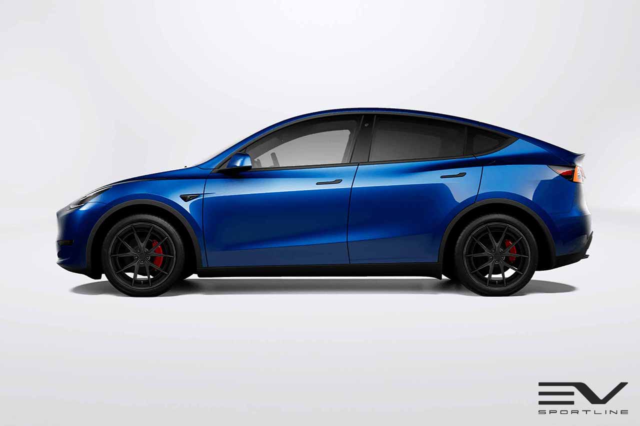 Niche Misano M117 Matte Black 20" Tesla Model Y Wheel and Tire Package (Set of 4)
