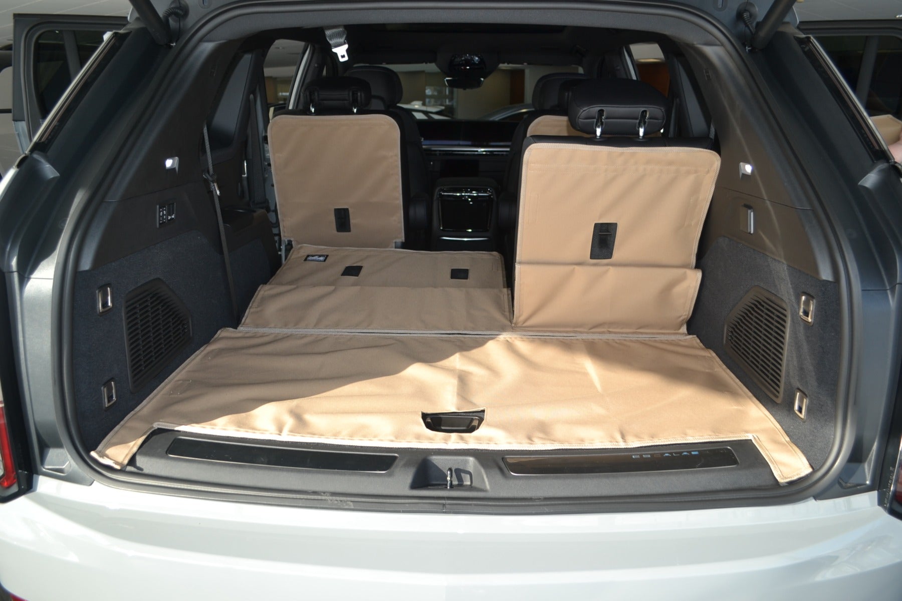 Rear Cargo and Back Seat Down Canvasback Liner and Surface Covers for Cadillac Escalade IQ