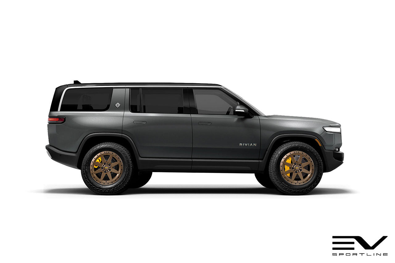 Team 1EV R800 Compass 8 Spoke 20" Flow Forged Wheels for Rivian R1T / R1S - Open Box Special!