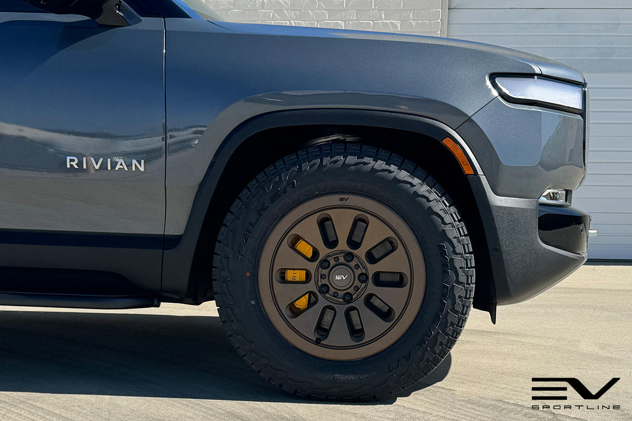 Team 1EV R1000 Adventure 10 Spoke 20" Flow Forged Wheel & Tire Package for Rivian R1T / R1S