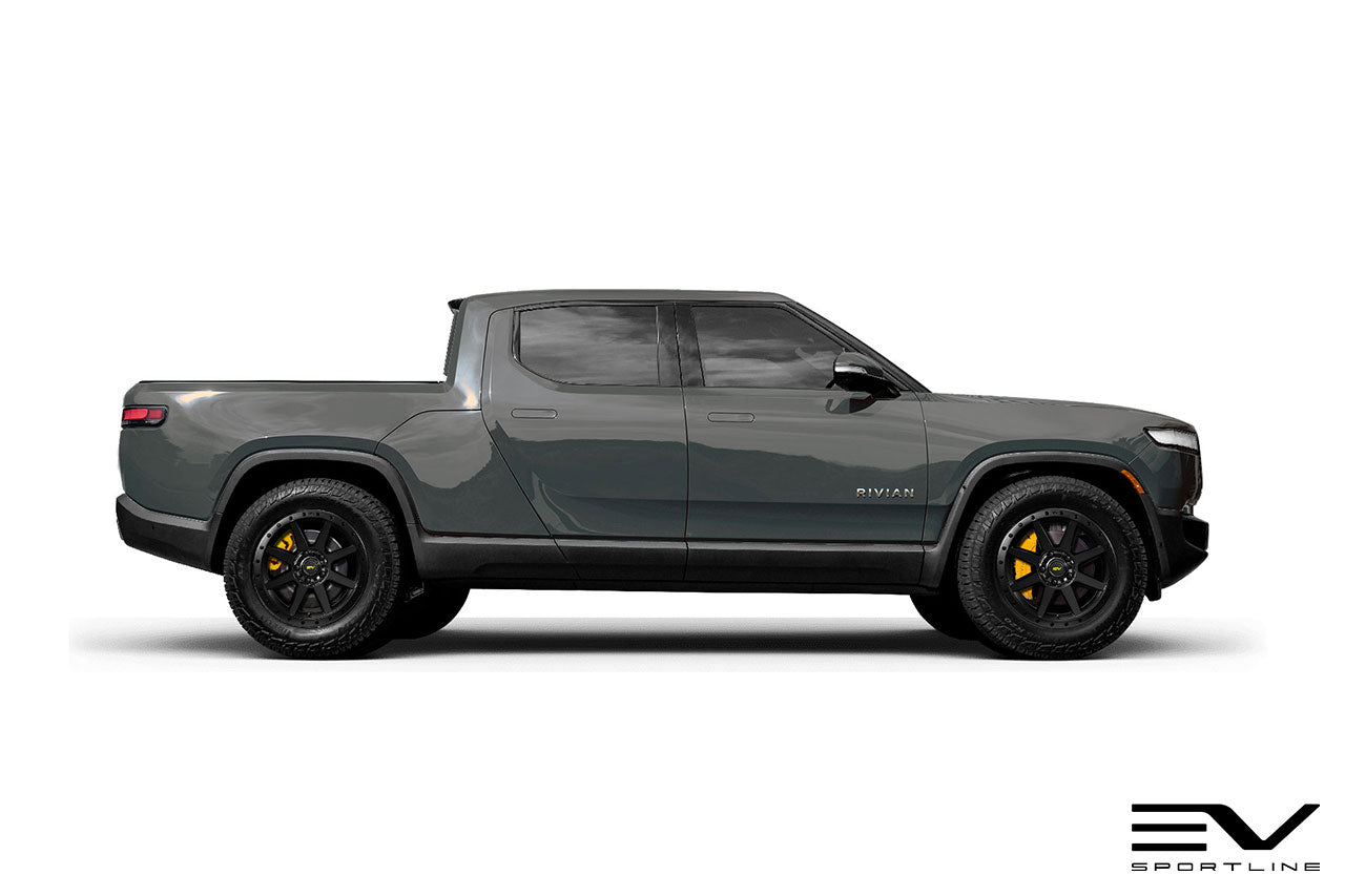 Team 1EV R800 Compass 8 Spoke 20" Flow Forged Wheels & Tire Packages for Rivian R1T / R1S