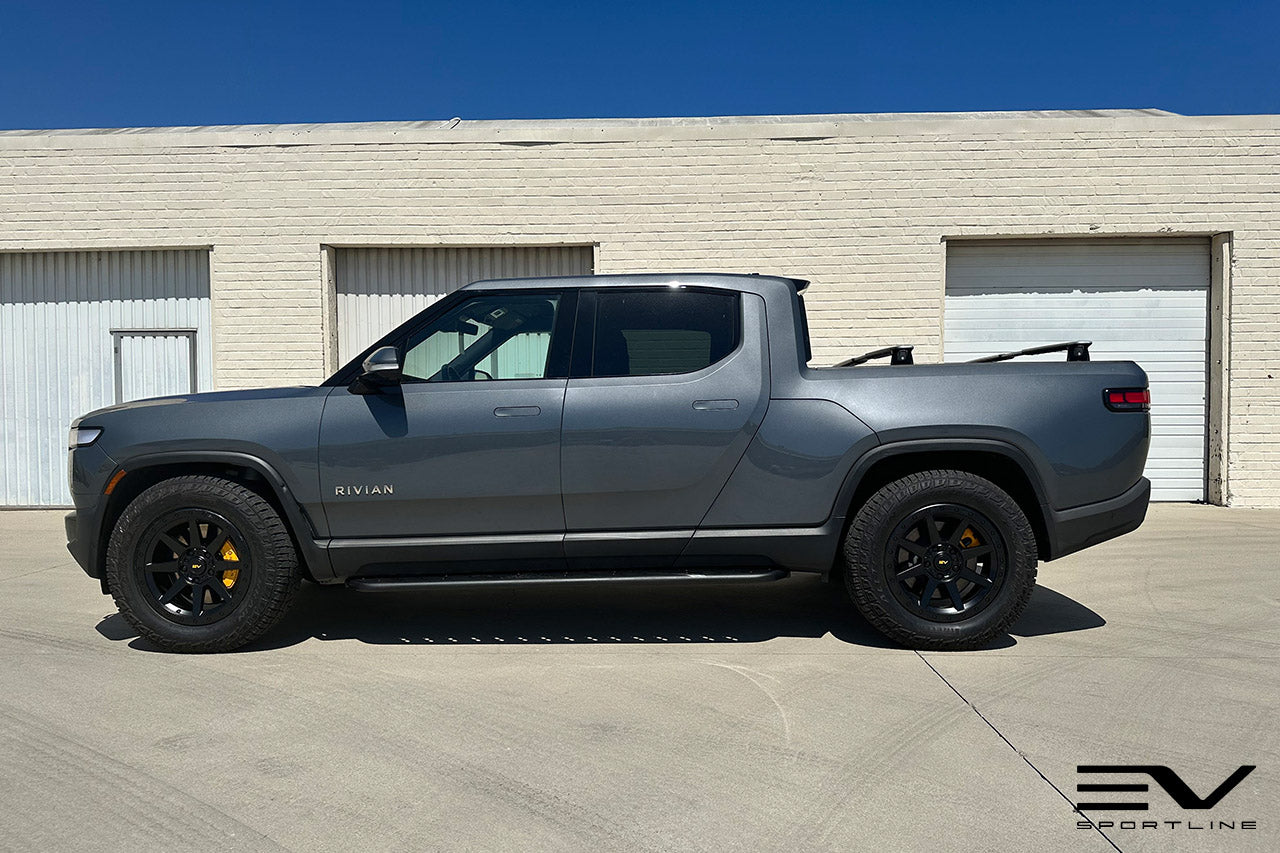 Team 1EV R800 Compass 8 Spoke 20" Flow Forged Wheels & Tire Packages for Rivian R1T / R1S