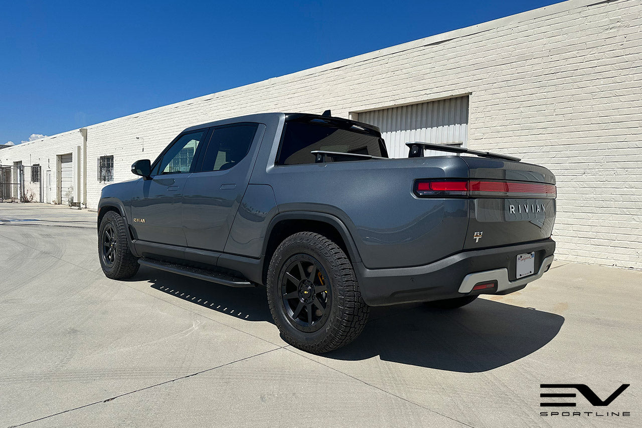 Team 1EV R800 Compass 8 Spoke 20" Flow Forged Wheels & Tire Packages for Rivian R1T / R1S