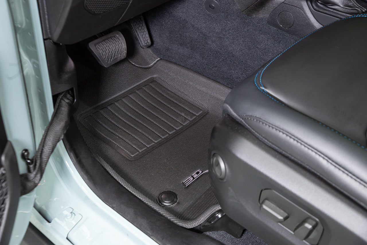 Jeep 4XE Wrangler 2021-2024 MAXpider 3D Kagu All-Weather Custom Fit Floor Mats