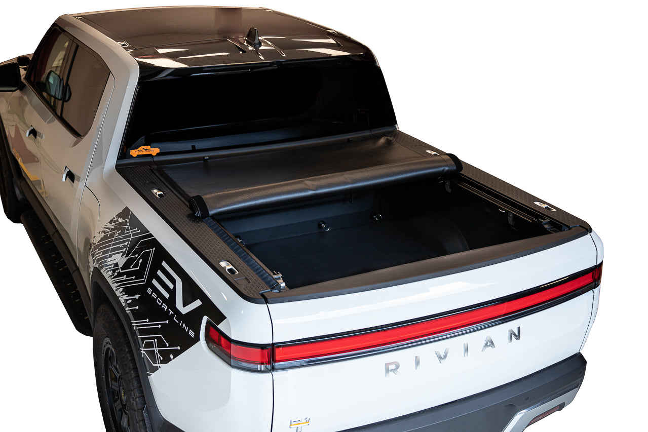 RMaxx Self-Tensioning Soft Tonneau Roll-up Bed Cover for Rivian R1T