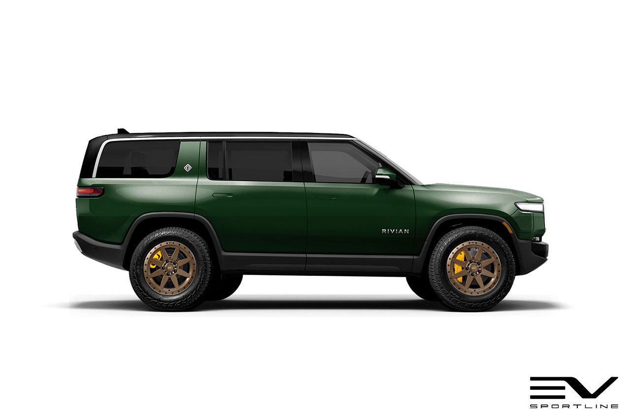 Team 1EV R800 Compass 8 Spoke 20" Flow Forged Wheels for Rivian R1T / R1S - Open Box Special!