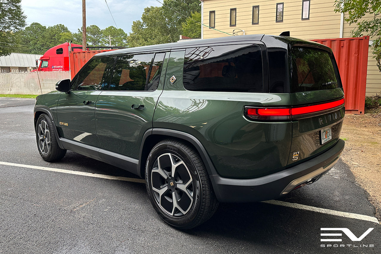 Chrome Delete Black-Out Trim Vinyl Wrap Complete DIY Kit for Rivian R1S