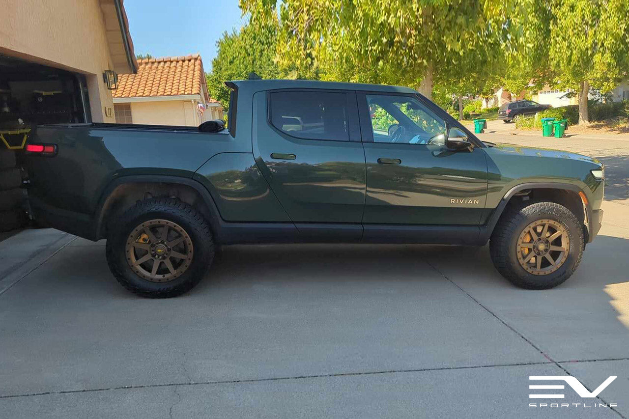 Team 1EV R800 Compass 8 Spoke 20" Flow Forged Wheels for Rivian R1T / R1S - Open Box Special!