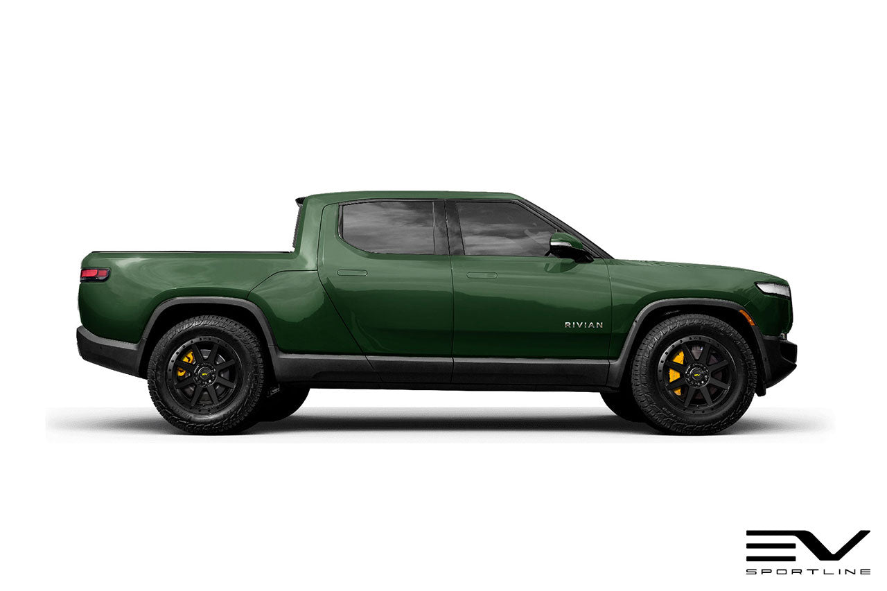 Team 1EV R800 Compass 8 Spoke 20" Flow Forged Wheel & Tire Package for Rivian R1T / R1S