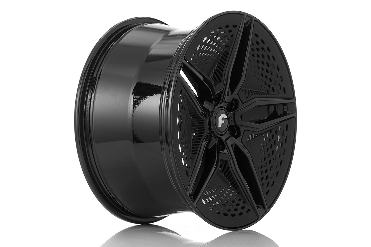 Tesla Model X 2021+ LR / Plaid Forgiato E Vecolo EV 001 22" Wheel and Tire Package (Set of 4) Open Box Special!