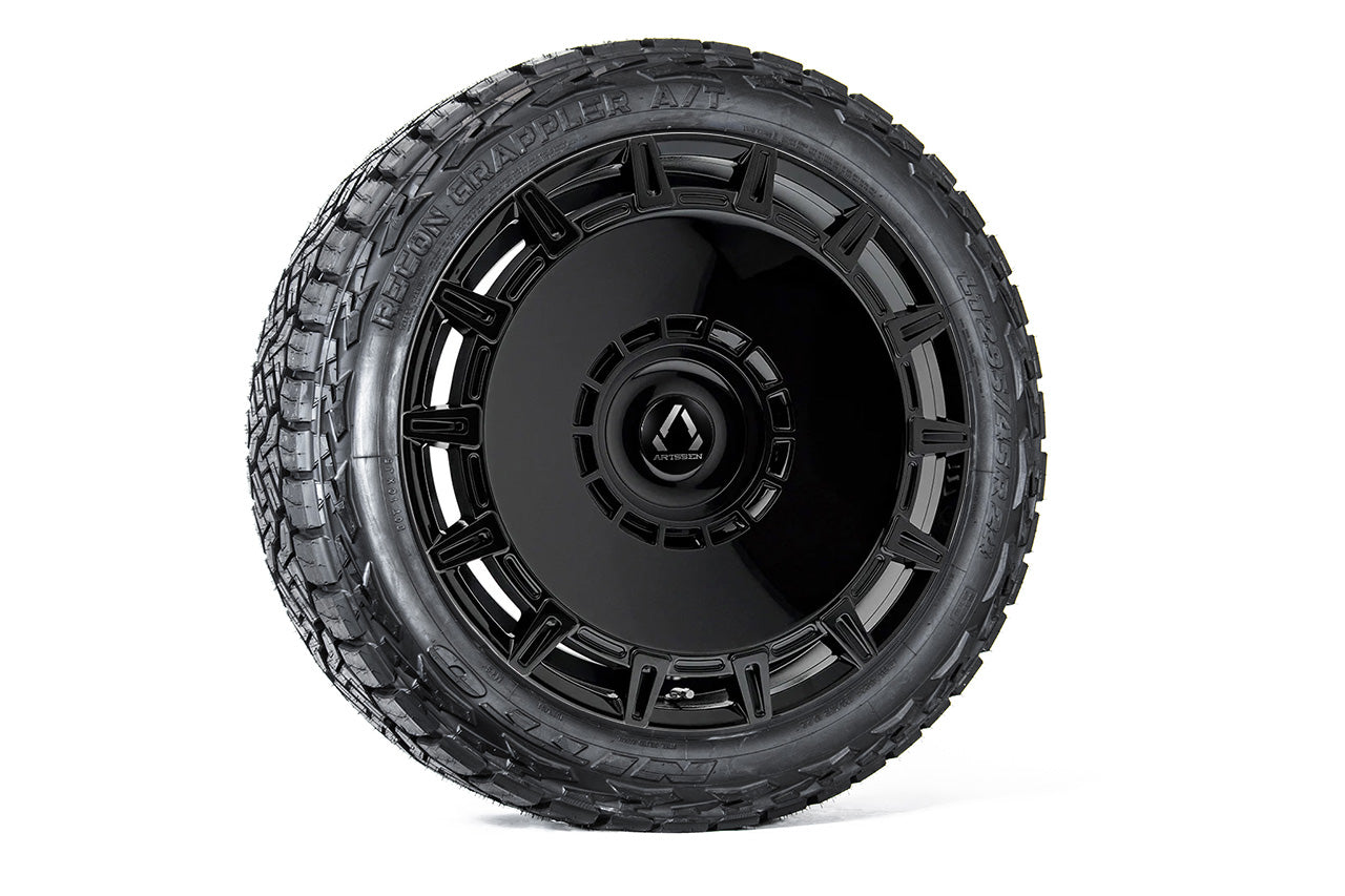 Apollo 24" GMC Sierra EV Full Face Wheels & Tire Packages