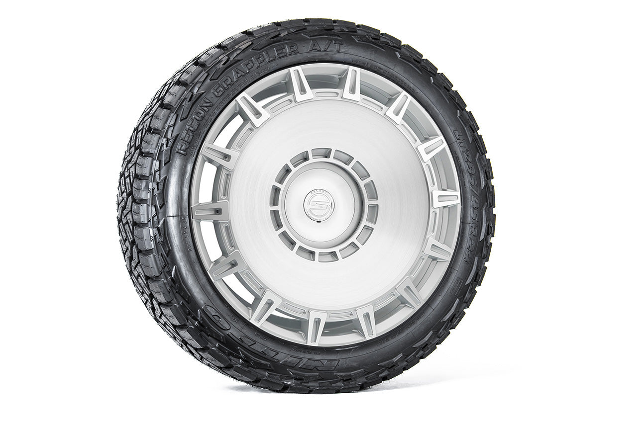 Apollo 24" GMC Hummer EV Full Face Wheel & Tire Package (Set of 4 or 5)