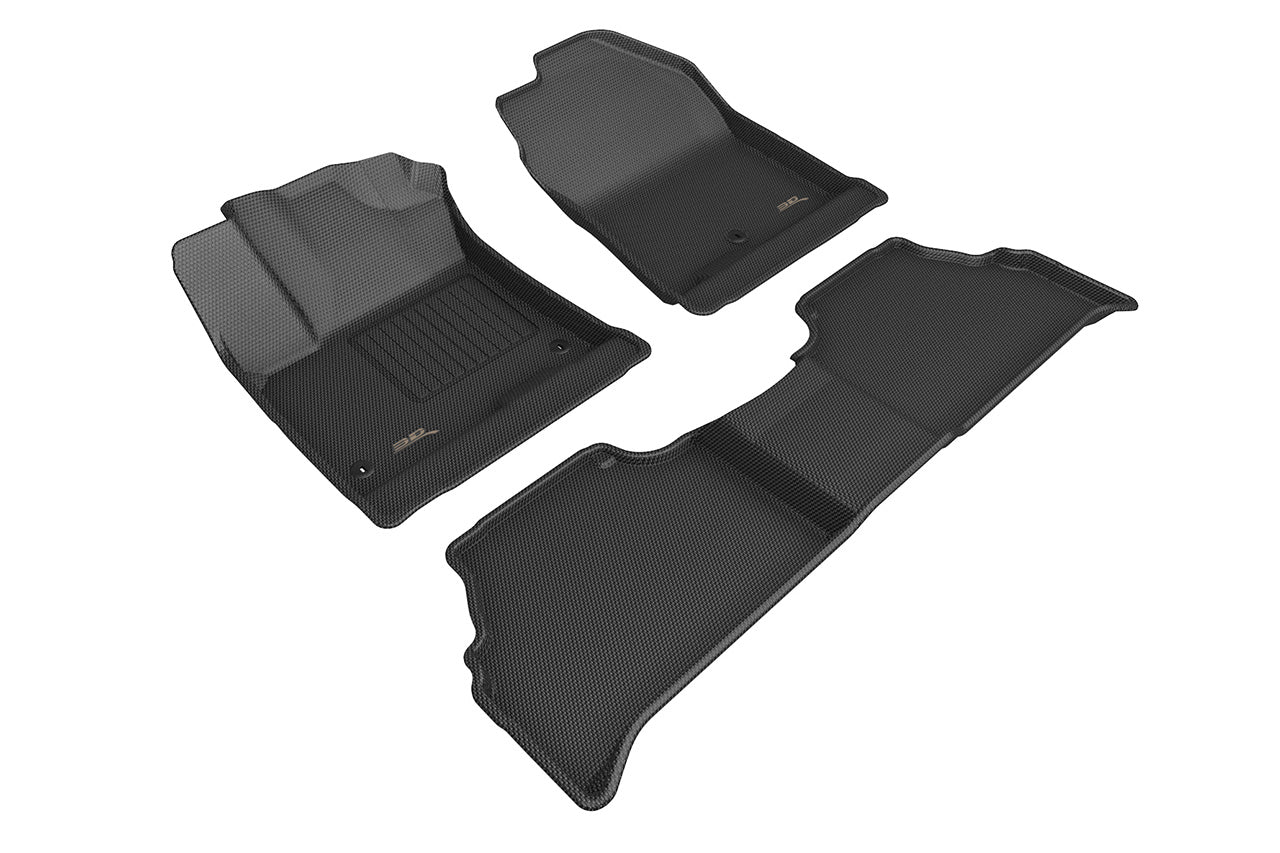 Hyundai Kona Electric 2019-2023 MAXpider 3D Kagu All-Weather Custom Fit Floor Mats