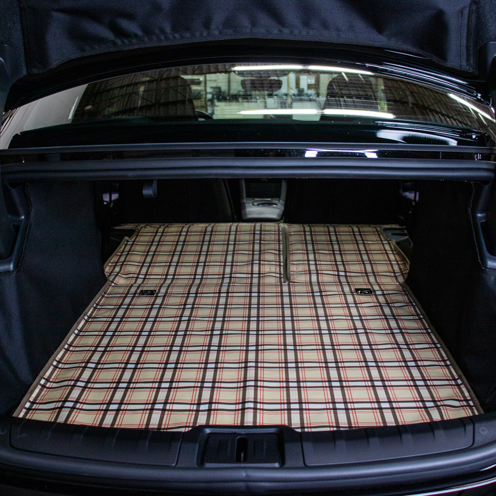 Rear Cargo and Back Seat Down Canvasback Liner and Surface Covers for 2020-Present Porsche Taycan