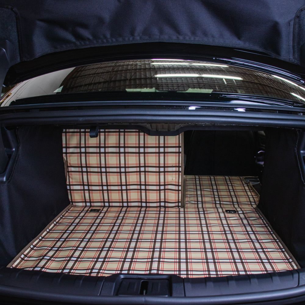 Rear Cargo and Back Seat Down Canvasback Liner and Surface Covers for 2020-Present Porsche Taycan