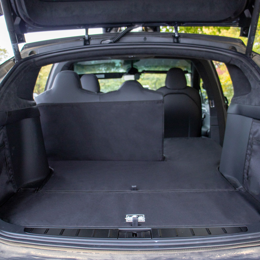 Rear Cargo and Back Seat Down Canvasback Liner and Surface Covers for 2022-2025 Tesla Model X 5 Passenger