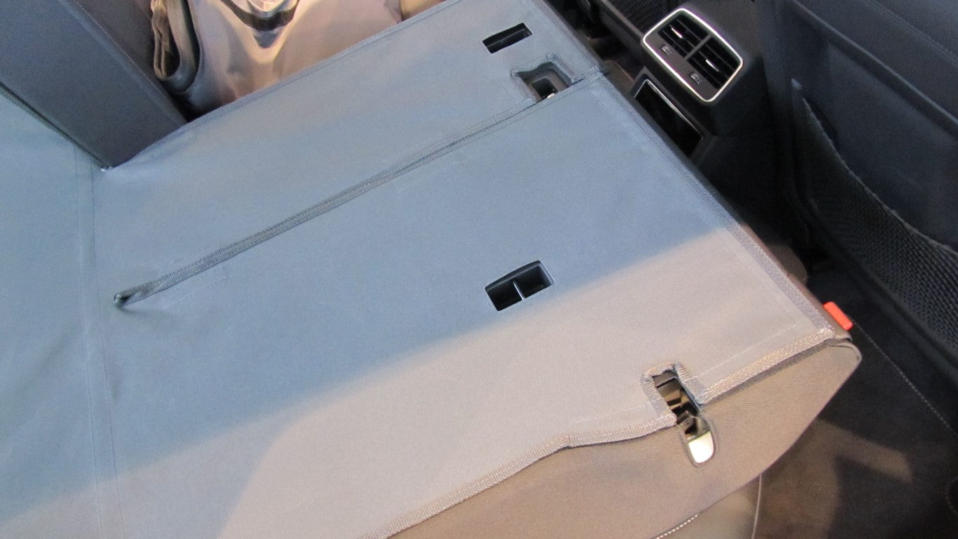 Rear Cargo and Back Seat Down Canvasback Liner and Surface Covers for Audi e-Tron Q8