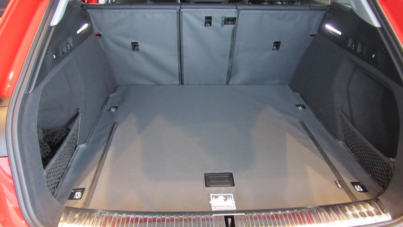 Rear Cargo and Back Seat Down Canvasback Liner and Surface Covers for Audi e-Tron Q8