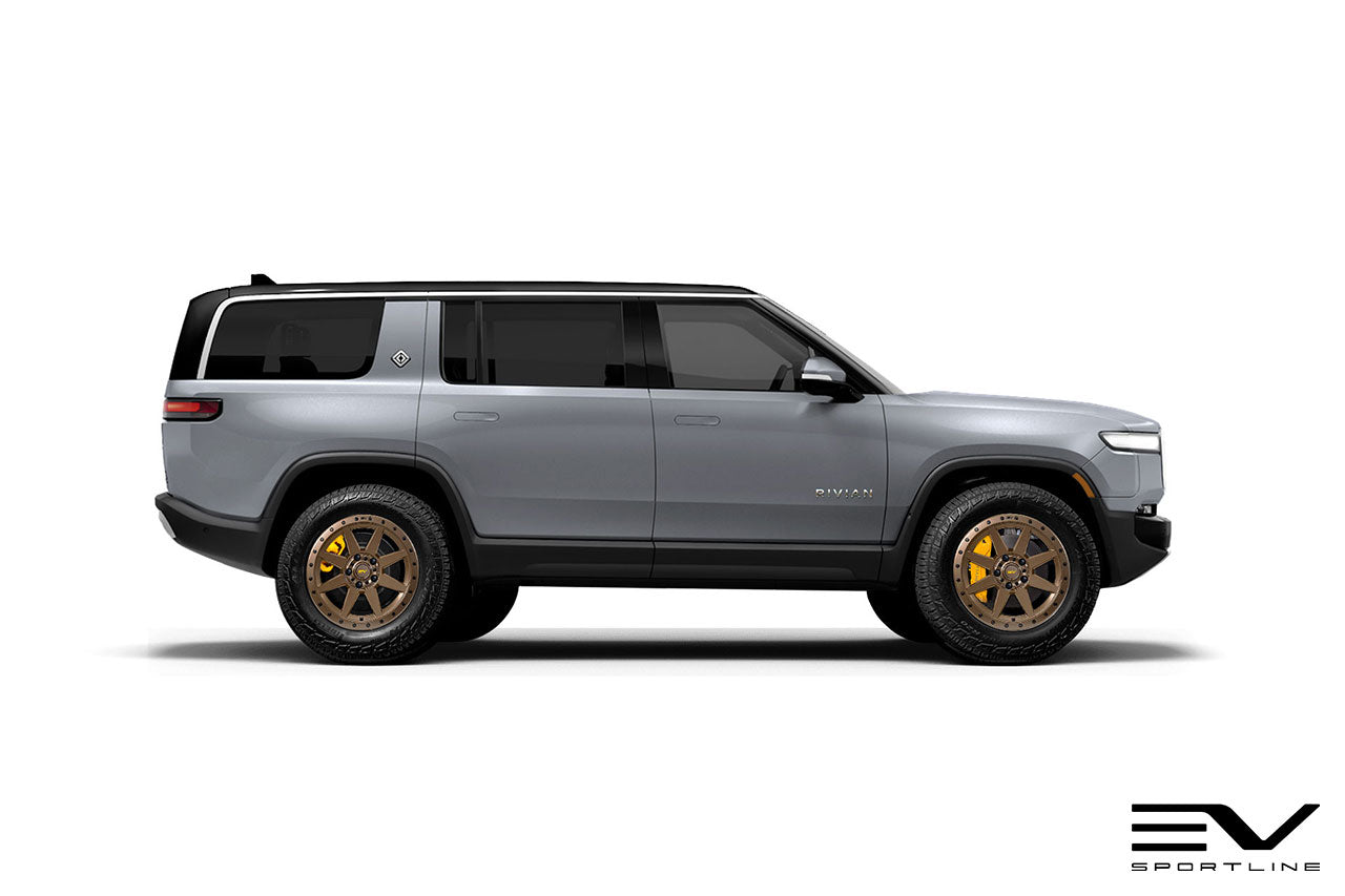 Team 1EV R800 Compass 8 Spoke 20" Flow Forged Wheels for Rivian R1T / R1S