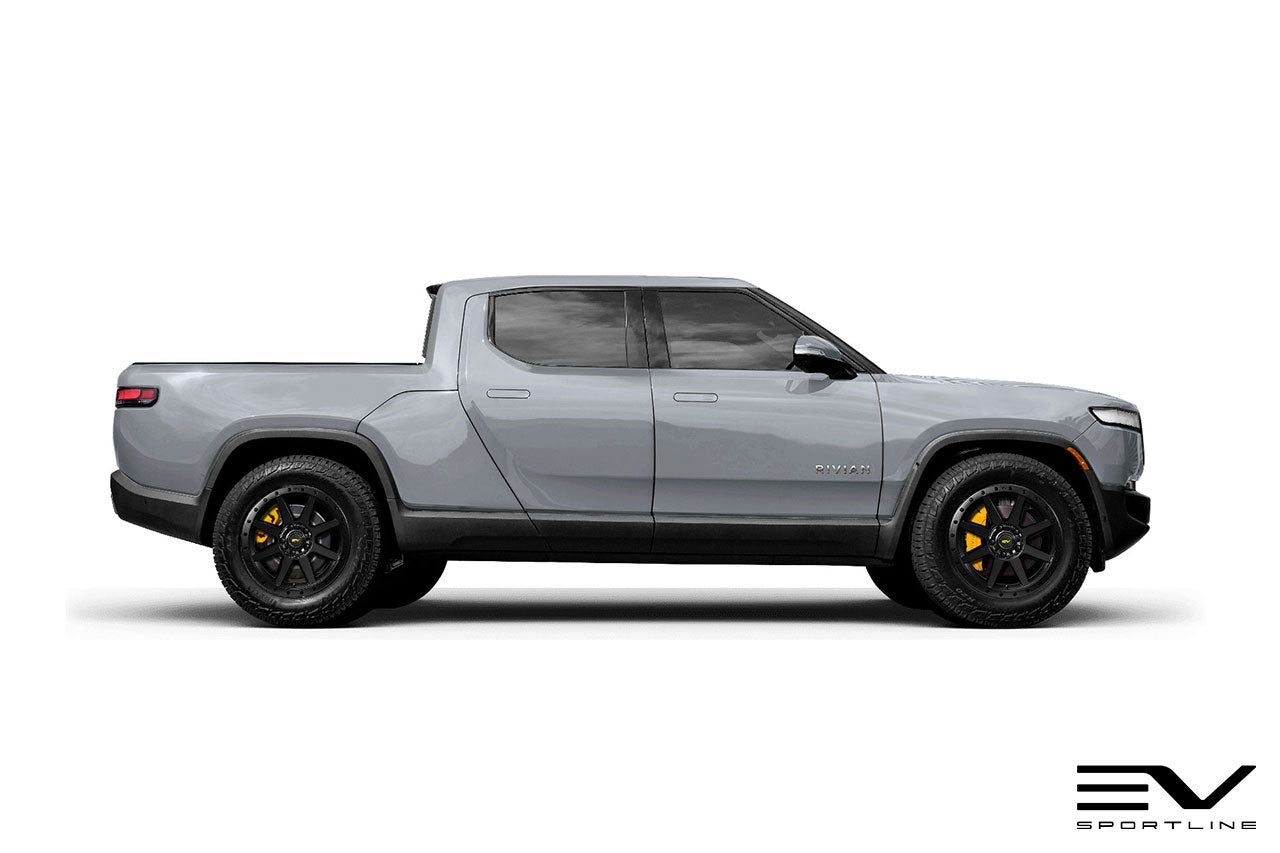 Team 1EV R800 Compass 8 Spoke 20" Flow Forged Wheels & Tire Packages for Rivian R1T / R1S