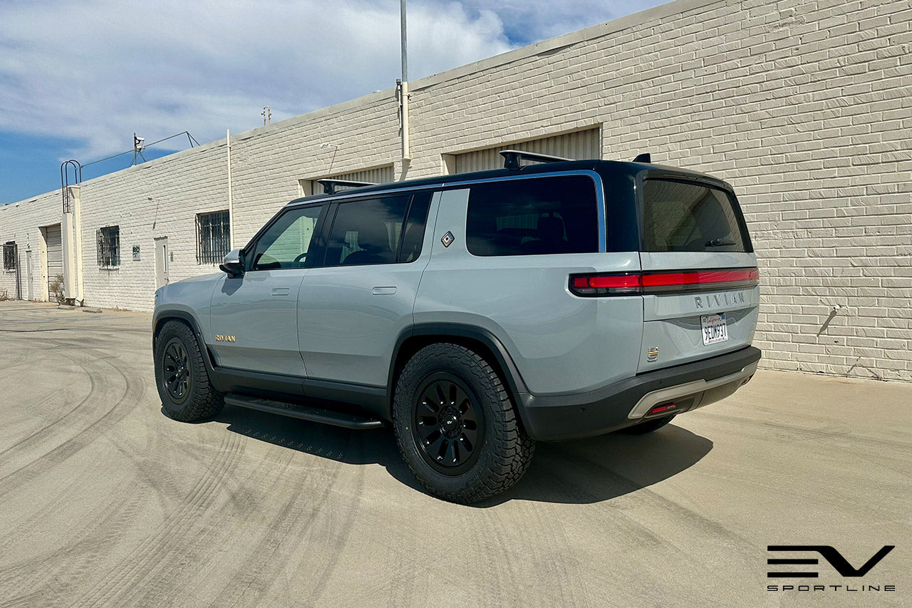 Team 1EV R1000 Adventure 10 Spoke 20" Flow Forged Wheel & Goodyear Wrangler Territory AT Tire Package for Rivian R1T / R1S - Open Box Special!
