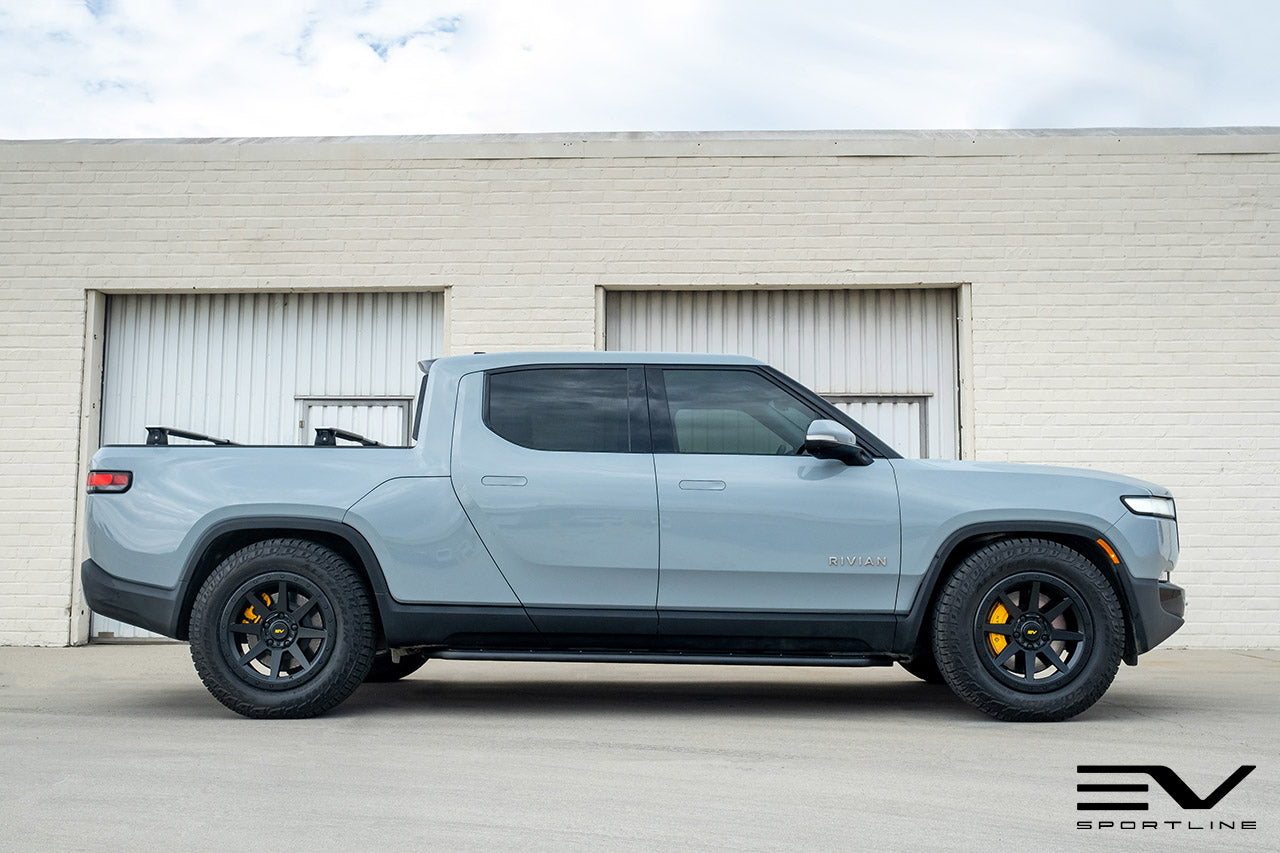 Team 1EV R800 Compass 8 Spoke 20" Flow Forged Wheels & Tire Packages for Rivian R1T / R1S