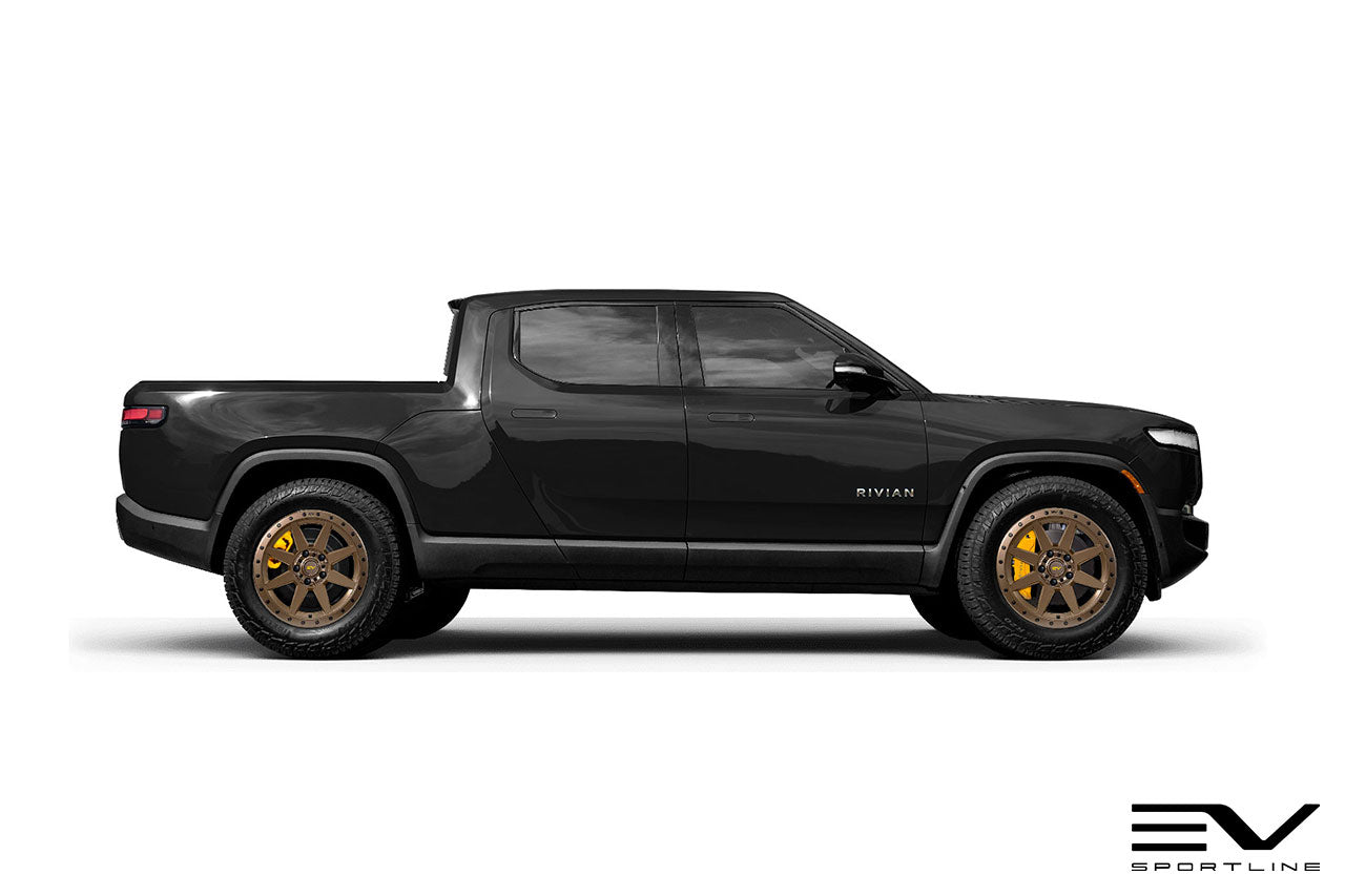 Team 1EV R800 Compass 8 Spoke 20" Flow Forged Wheel & Tire Package for Rivian R1T / R1S - Open Box Special!
